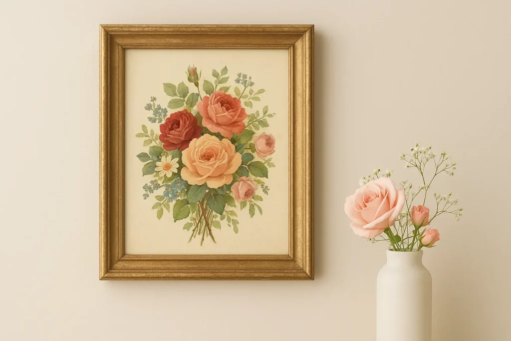 قیمت قاب گلدار