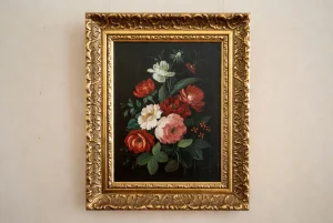 قاب تابلو گلدار