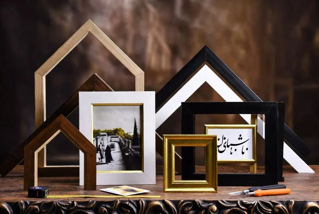 سفارش قاب تابلو چوبی
