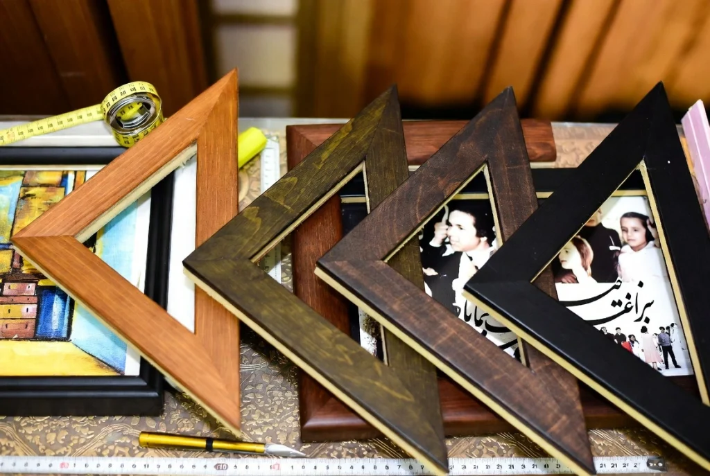 سفارش قاب تابلو چوبی