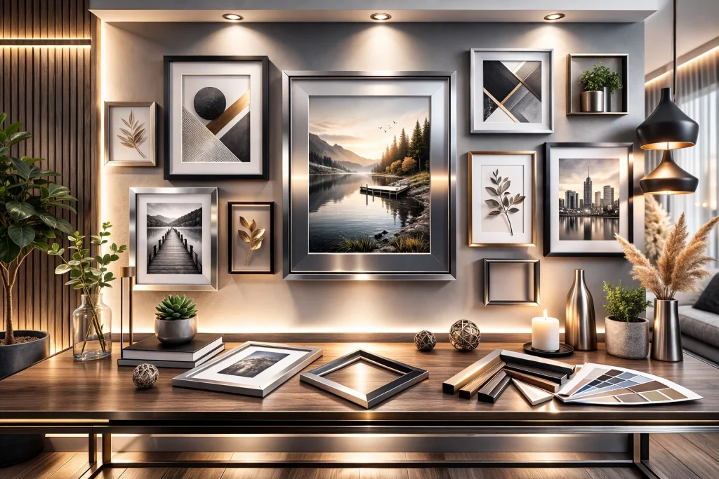 قاب آلومینیومی دیواری