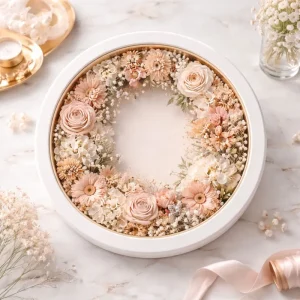 ساخت قاب گلدار