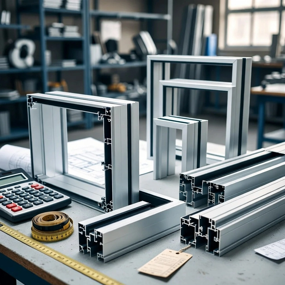 هزینه قاب آلومینیومی