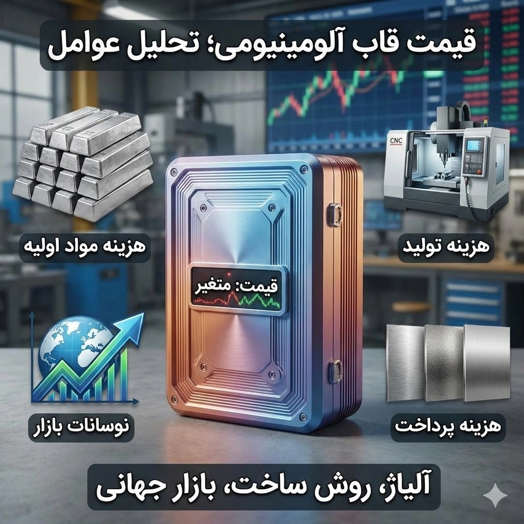 قیمت قاب آلومینیومی